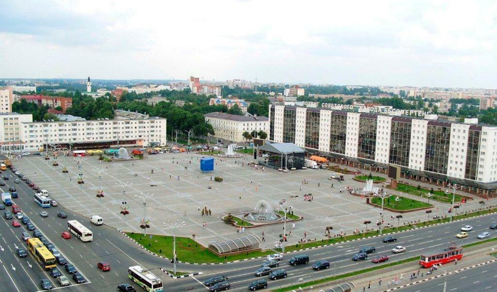Apartments On Ploschad Pobedi Moskovsky Prospekt 8 Витебск Екстериор снимка
